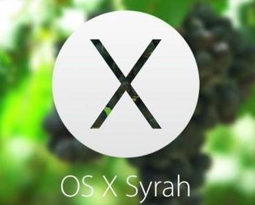 OS X 10.10 Syrah: flaches Design, eigener Stil