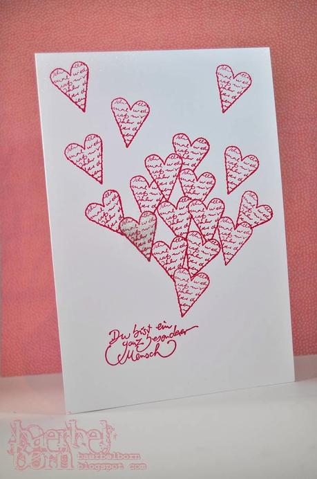 Valentines day card- Valentinsgtagskarte