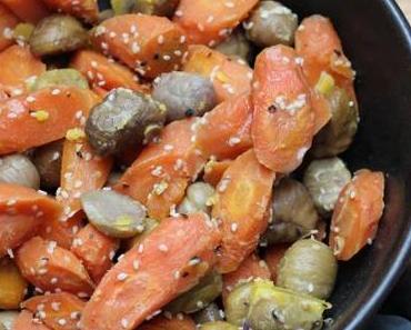 Karotten-Maronen-Suppe mit Sesam oder was Michael Mittermeier zum Dinner isst