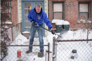 99 Percent Winterwetter: New Yorks Bürgermeister ist des Schneeschaufelnd überdrüssig…