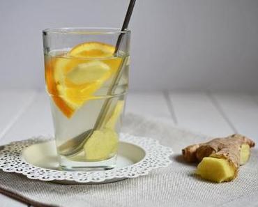 Mit Ingwer-Orangen-Tee fit durch den Winter