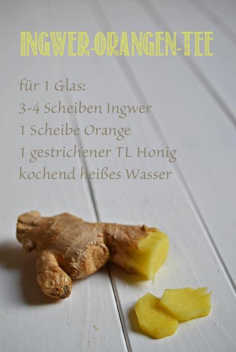 Rezept für Ingwer-OrangenTee