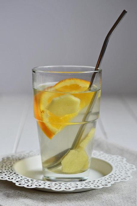 Ingwer-Orangen-Tee für kalte Wintertage