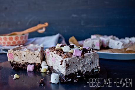 Rocky Road Cheesecake Squares