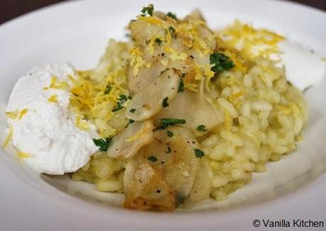 Winterliches Avocado-Risotto