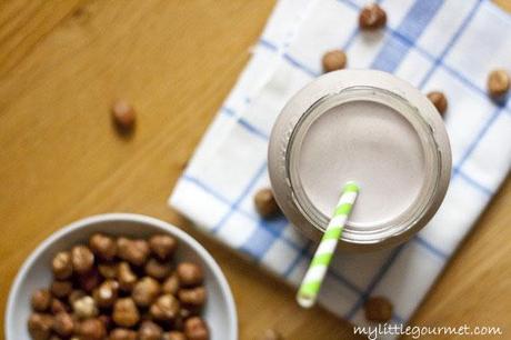 Haselnuss-Schokoladen-Milch von www.meinkleinergourmet.de