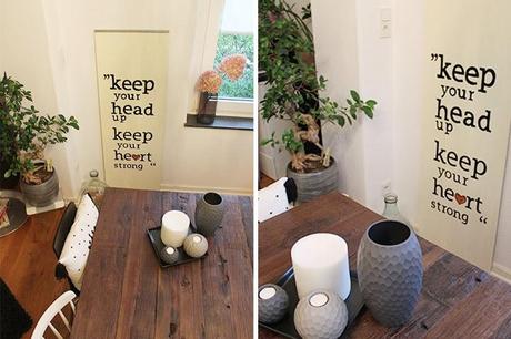 DIY: Keep your Head up, keep your Heart strong