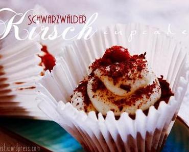 Mit Mutti gebacken: Schwarzwälder Kirsch Cupcakes