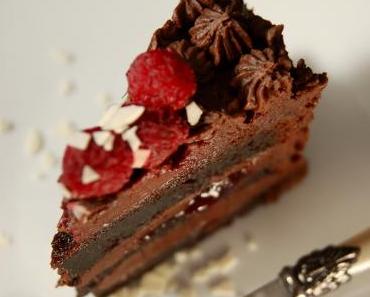 Ch-Ch-Chocolate Truffle Cake