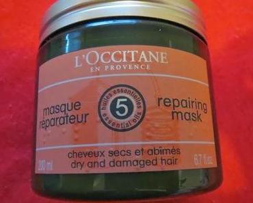 Review: Aromachologie Repair Maske von L´Occitane