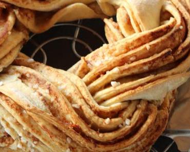 Estonischer Kringel mit Aprikosenmarmelade oder wie ich zum bloggen gekommen bin