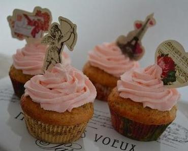 "Cupid's Potion" oder Rosencupcakes