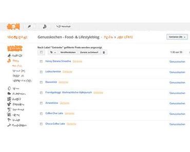 Blogger Tutorial :: Label aus mehreren Post löschen / hinzufügen / ändern