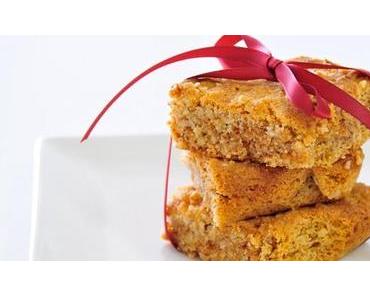 Blondies glutenfrei, vegan (milchfrei, eifrei) & fructosearm