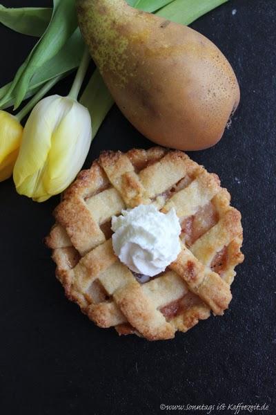 Birnen - Zimt - Pie aus LECKER Bakery 2014 N°1