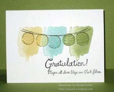 Gratulation! …….