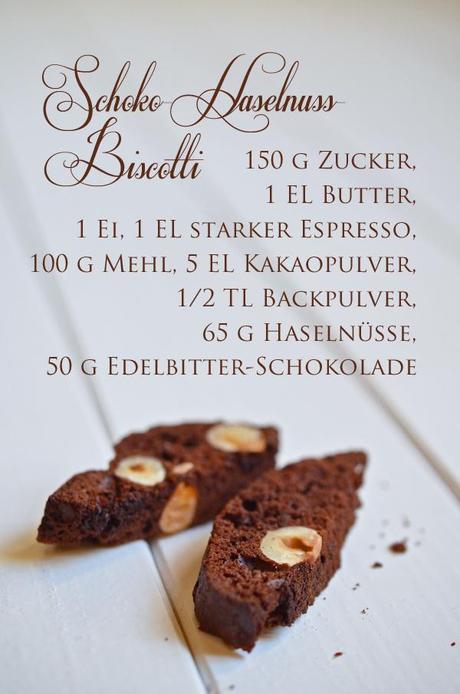 Rezept für Schoko-Haselnuss-Biscotti