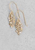 & other stories Lara Melchior honeycomb earrings € 45,00