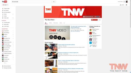 channelpage tnwlogo YouTube Design Update