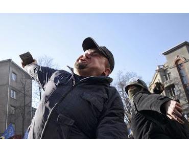 Die "friedlichen Demonstranten" von Kiew