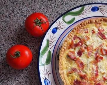 Quiche mit Poree und Artischocken