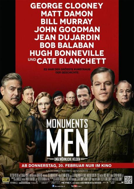 Monuments Men - Ungewöhnliche Helden Film Kritik Review