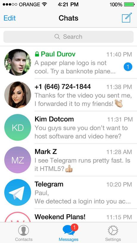 Telegram Messenger – Kostenlose WhatsApp-Alternative
