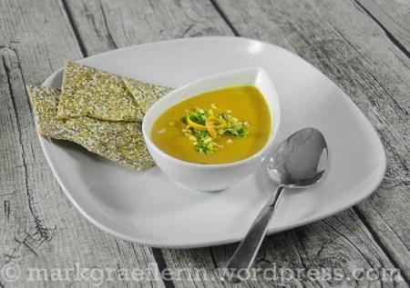 Blutorangen-Karotten Suppe3