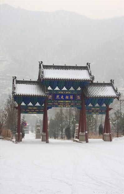 Wutai Shan im Schnee