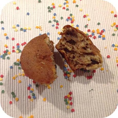 Bananen-Schoko-Muffins – oder – Diese Woche verkleiden sich sogar die Muffins ;)