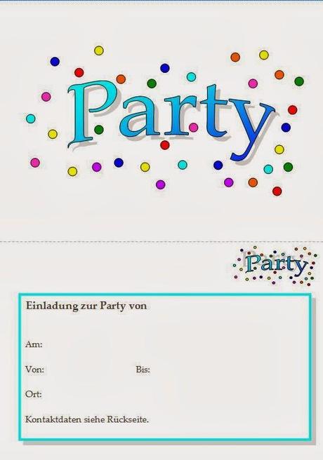 Partyplanung