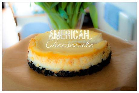Ich backs mir American Cheesecake
