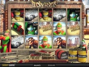 Der Geldspielautomat Lucky Heroes