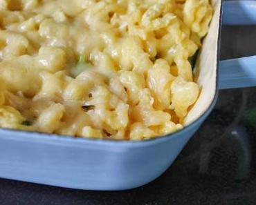 Spätzle´n Cheese mit Brokkoli