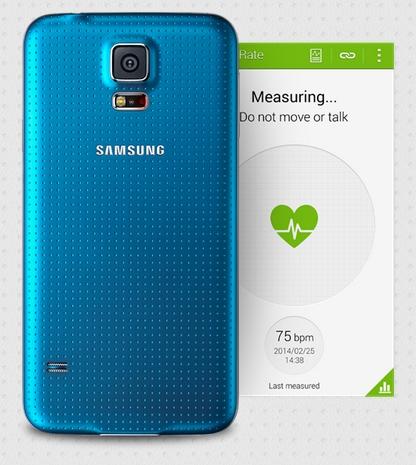 Galaxy S5 Herzfrequenzmesser