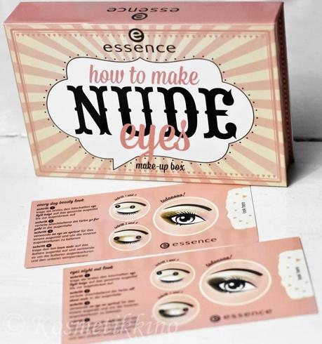 essence how to make Nude Eyes Palette, Review, Fotos, Swatches, Tragebilder