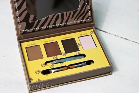 essence how to make Brows Wow Palette, Review, Fotos, Swatches, Tragebilder