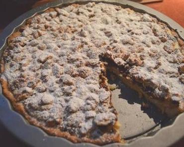Ich backs mir: Ricotta-Schokoladen-Tarte mit Streuseln