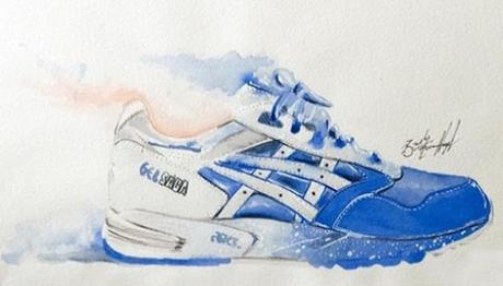 Sneakerprints von Achildcolor alias Flo Belvedere