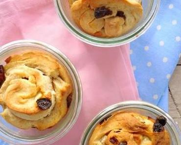 Rosinen-Marzipan Buns im Glas
