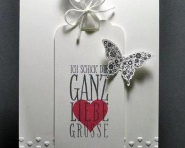 Ganz liebe Grüsse …….