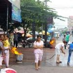 Straßenszene in Sihanoukville
