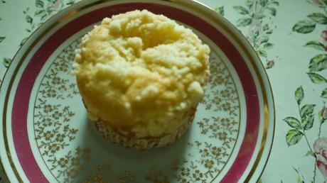 Birnen-Streusel-Cupcake - ganz in weiß 