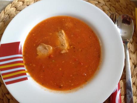 Tomaten-Orangen-Suppe