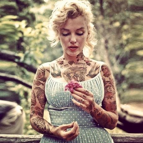 Shopped Tattoos: Stars & Sternchen mit gefaktem Körperschmuck