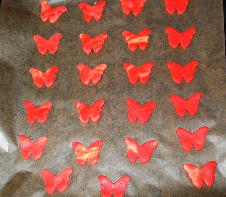 Schmetterlings-Kekse