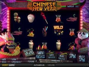 Der Slot Chinese New Year im Sunmaker Online Casino