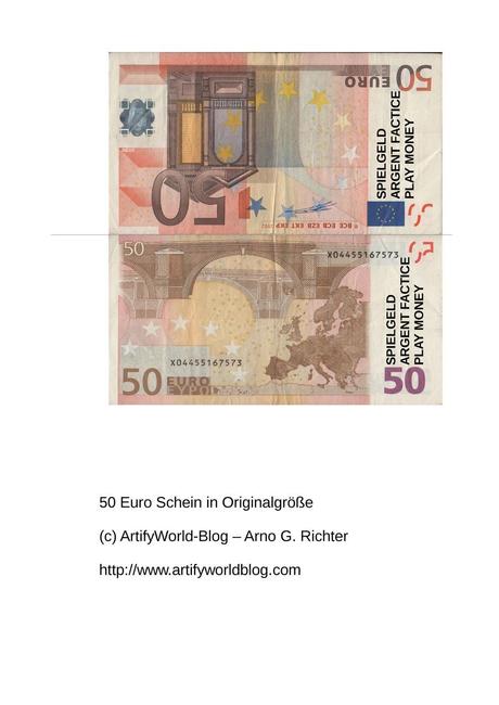 50 Euro Schein Zum Ausdrucken 50 Euro Schein In Din A 4 Ausdrucken
