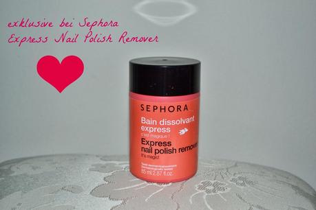 Review: Sephora Express Nail Polish Remover