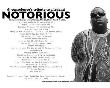DJ Conscience presents NOTORIOUS-A TRIBUTE TO A LEGEND (Free Download)